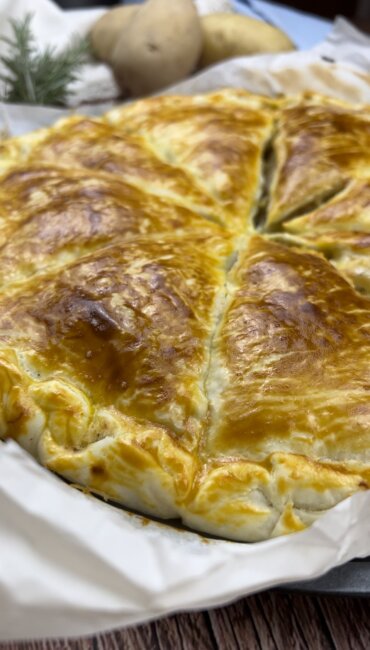 Triangoli di pasta sfoglia