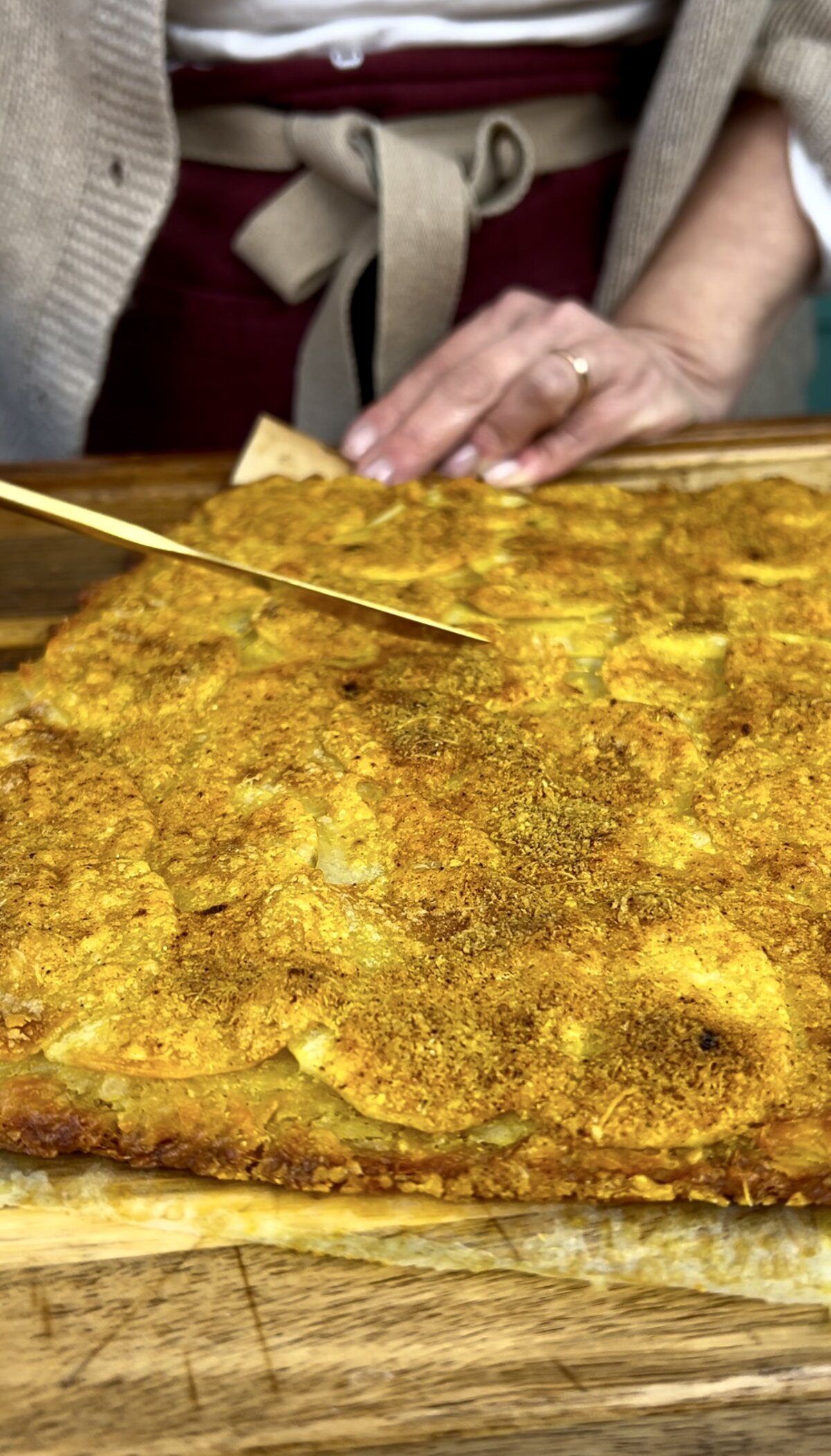 schiacciata super croccante